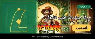 آج ہی لاگ ان کریں اور کھیلیں